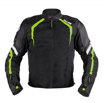 Куртка мужская INFLAME INFERNO II текстиль+сетка, цвет зеленый неон фото в интернет-магазине FrontFlip.Ru