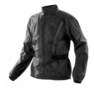 Мотодождевик куртка SHIMA HYDRODRY+ JACKET BLACK фото в интернет-магазине FrontFlip.Ru
