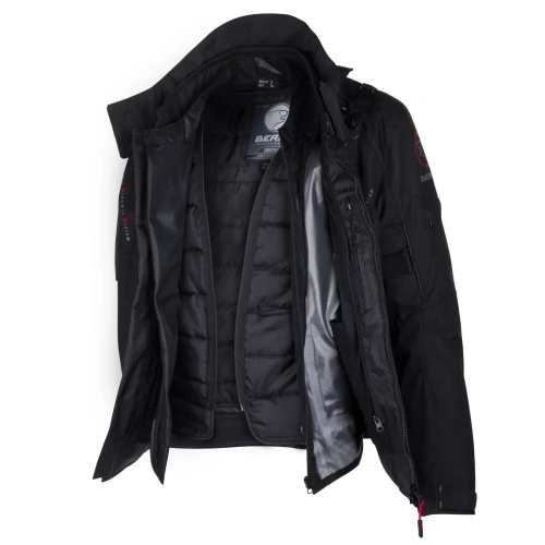 Куртка текстильная Bering NORDKAPP Black фото в интернет-магазине FrontFlip.Ru
