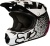 Мотошлем подростковый Fox V1 Halyn Youth Helmet Black/Pink фото в интернет-магазине FrontFlip.Ru