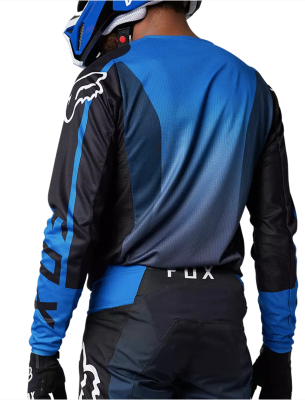Мотоджерси Fox 180 Leed Jersey Blue фото в интернет-магазине FrontFlip.Ru