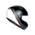 Шлем AGV K-6 MULTI Minimal Pure Matt Black/White/Red фото в интернет-магазине FrontFlip.Ru