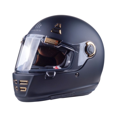 Шлем MT JARAMA SOLID A1 FF119 Matt Black фото в интернет-магазине FrontFlip.Ru