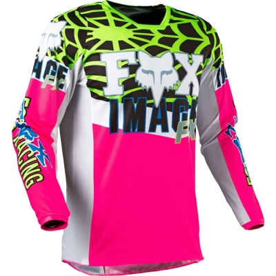Мотоджерси Fox 180 Heritage Venin Jersey Pink фото в интернет-магазине FrontFlip.Ru