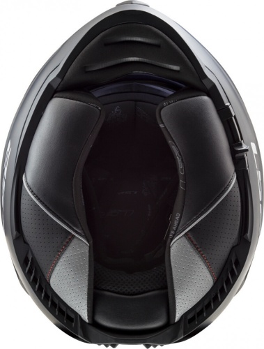 LS2 Мотошлем FF800 STORM SOLID черный матовый фото в интернет-магазине FrontFlip.Ru