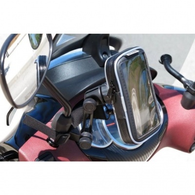 SHAD Чехол текстильный для iphone 3-4 c креплнием на зеркало фото в интернет-магазине FrontFlip.Ru