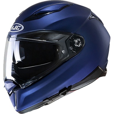 HJC Шлем F70 SEMI FLAT METALLIC BLUE фото в интернет-магазине FrontFlip.Ru