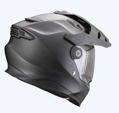 [SCORPION EXO] Мотошлем ADF-9000 AIR SOLID, цвет Черный Матовый фото в интернет-магазине FrontFlip.Ru