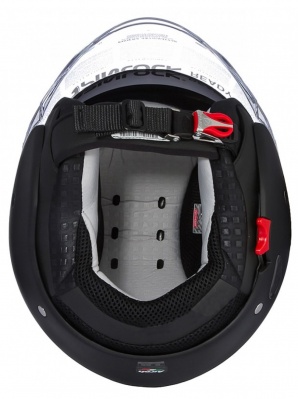 AIROH шлем 3\4 CITY ONE BLACK MATT фото в интернет-магазине FrontFlip.Ru
