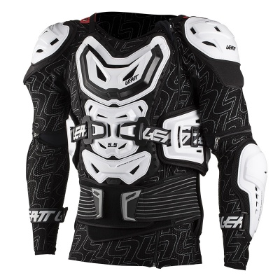 Защита панцирь Leatt Body Protector 5.5 White фото в интернет-магазине FrontFlip.Ru