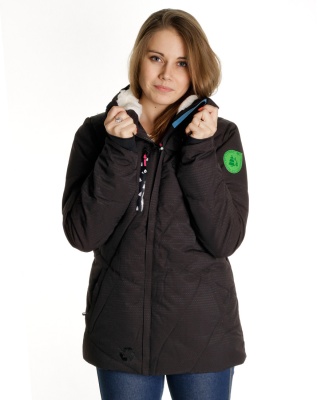 13W WVT004 Куртка Picture Organic пуховая женская Camomille (leader2) jkt Black фото в интернет-магазине FrontFlip.Ru