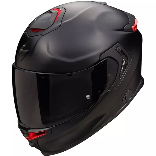 [SCORPION EXO] Мотошлем EXO-GT SP AIR SOLID, цвет Черный Матовый фото в интернет-магазине FrontFlip.Ru
