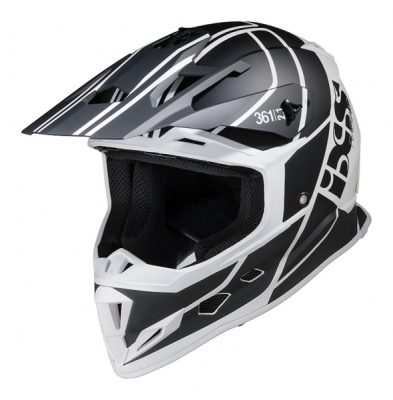 Кроссовый шлем IXS HX 361 2.1 X12035 M13 Черный/Белый фото в интернет-магазине FrontFlip.Ru