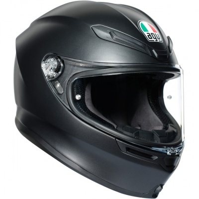 Шлем AGV K-6 MONO Matt Black фото в интернет-магазине FrontFlip.Ru