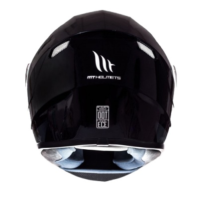 Мотошлем MT THUNDER 3 SV MONO BLACK GLOSS фото в интернет-магазине FrontFlip.Ru