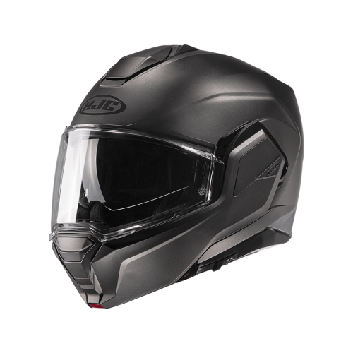 HJC Шлем i100 SEMI FLAT TITANIUM фото в интернет-магазине FrontFlip.Ru