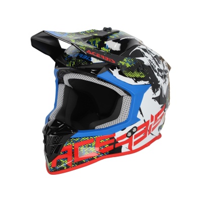 Шлем Acerbis LINEAR 22-06 White/Black фото в интернет-магазине FrontFlip.Ru