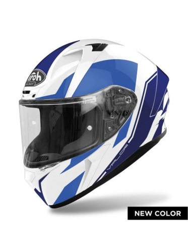 AIROH шлем интеграл VALOR WINGS BLUE GLOSS фото в интернет-магазине FrontFlip.Ru