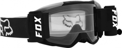Очки Fox Vue Stray Roll Off Goggle Black (25829-001-OS) фото в интернет-магазине FrontFlip.Ru