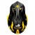 Шлем кроссовый JUST1 J18 RockStar, желтый/черный/белый фото в интернет-магазине FrontFlip.Ru