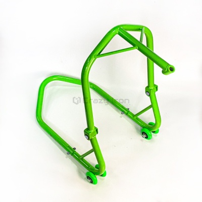 Подставка подкат передний, под траверсу PRO CRAZY IRON GREEN фото в интернет-магазине FrontFlip.Ru