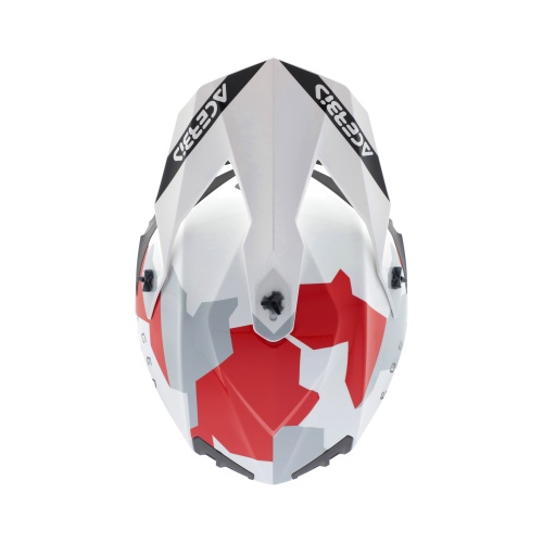 Шлем Acerbis LINEAR 22-06 White/Grey фото в интернет-магазине FrontFlip.Ru