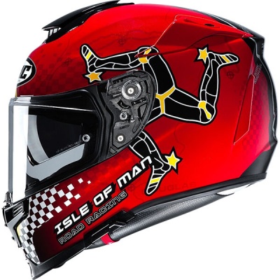 HJC Шлем RPHA 70 ISLE OF MAN MC1 фото в интернет-магазине FrontFlip.Ru