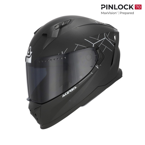 Шлем Acerbis X-WAY Black фото в интернет-магазине FrontFlip.Ru