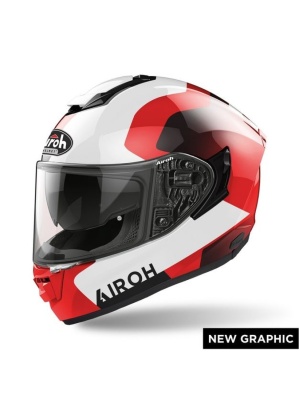 AIROH шлем интеграл ST.501 DOCK RED GLOSS фото в интернет-магазине FrontFlip.Ru