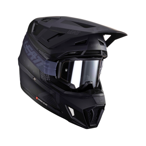 Мотошлем Leatt Moto 7.5 Helmet Kit Stealth фото в интернет-магазине FrontFlip.Ru