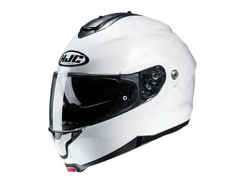 HJC Шлем C91N PEARL WHITE фото в интернет-магазине FrontFlip.Ru