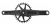 Шатуны E Thirteen Helix Cranks 170x73mm Black (CS4HBA-100) фото в интернет-магазине FrontFlip.Ru