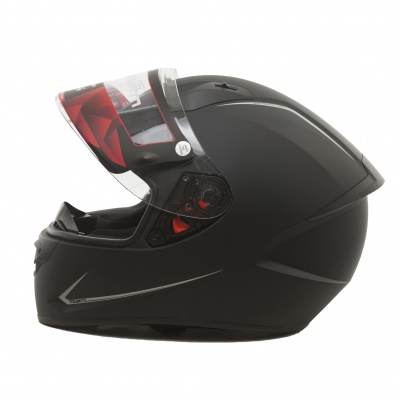 Мотошлем MT STINGER SINGLE MONO MATT BLACK фото в интернет-магазине FrontFlip.Ru