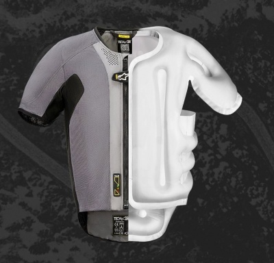 ALPINESTARS Мотозащита TECH-AIR 5 SYSTEM темно-серо-черный, 9310 фото в интернет-магазине FrontFlip.Ru
