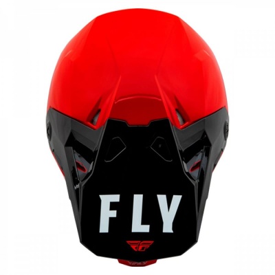 Шлем кроссовый FLY RACING FORMULA CP Slant, красный/черный/белый фото в интернет-магазине FrontFlip.Ru