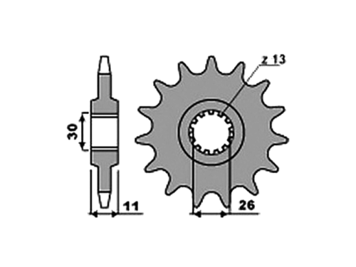PBR Звезда передняя    579-17 фото в интернет-магазине FrontFlip.Ru