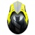 Шлем мотард JUST1 J34 PRO OuterSpace, черный/титановый/Hi-Vis желтый глянцевый фото в интернет-магазине FrontFlip.Ru