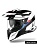 AIROH шлем трансформер COMMANDER SKILL GLOSS WHITE GLOSS