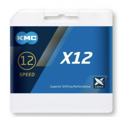 Цепь KMC X12 12ск. 126L Black (BX12BB126) фото в интернет-магазине FrontFlip.Ru