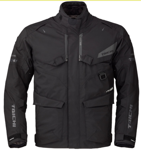 Куртка текстильная женская Taichi DRYMASTER KOMPASS ALL SEASON Black фото в интернет-магазине FrontFlip.Ru