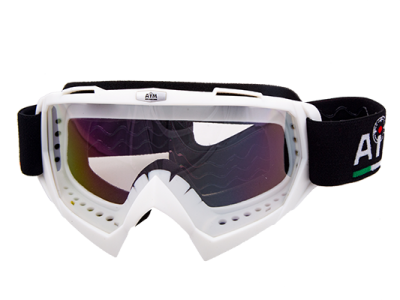 Очки кроссовые AiM 634-700 White фото в интернет-магазине FrontFlip.Ru