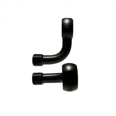 [VENHILL] Фитинг тормозного шланга удлиненный, изгиб 90 градусов, цвет Черный фото в интернет-магазине FrontFlip.Ru