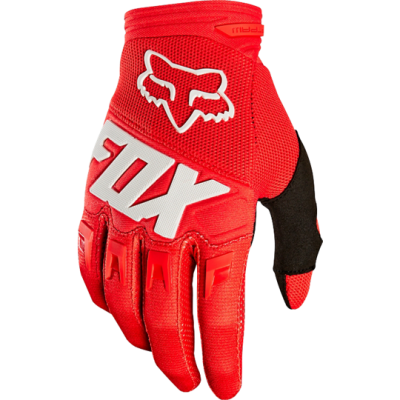 Мотоперчатки подростковые Fox Dirtpaw Race Youth Glove Red фото в интернет-магазине FrontFlip.Ru