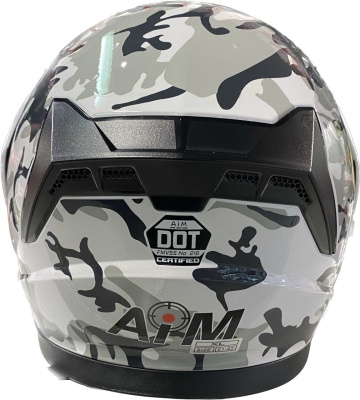 Шлем для снегохода AIM 906 Camouflage Glossy фото в интернет-магазине FrontFlip.Ru