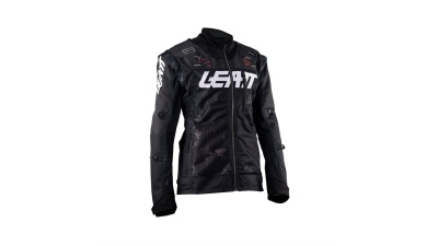 Мотокуртка Leatt Moto 4.5 X-Flow Jacket Black 2023 фото в интернет-магазине FrontFlip.Ru