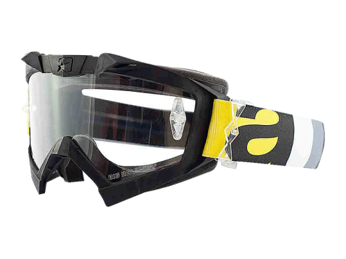 Очки ARIETE ADRENALINE PRIMIS BLACK-YELLOW фото в интернет-магазине FrontFlip.Ru