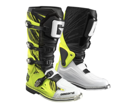 Мотоботы GAERNE FASTBACK, Hi-Vis желтый/белый/черный фото в интернет-магазине FrontFlip.Ru