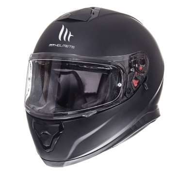 Мотошлем MT THUNDER 3 SV MONO BLACK MATT фото в интернет-магазине FrontFlip.Ru