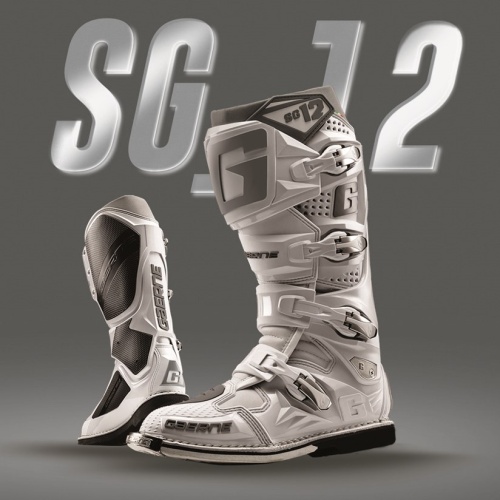 Мотоботы GAERNE SG-12 (2019), белый фото в интернет-магазине FrontFlip.Ru