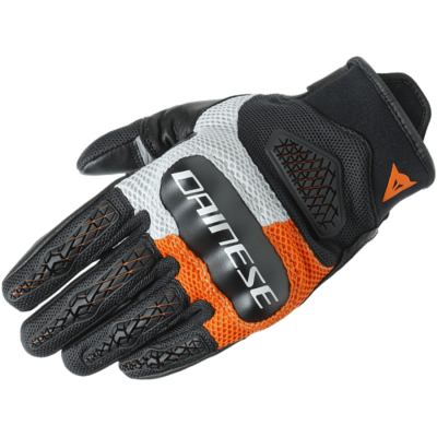 DAINESE Перчатки D-EXPLORER 2 GLACIER-GRY/ORG/BL фото в интернет-магазине FrontFlip.Ru